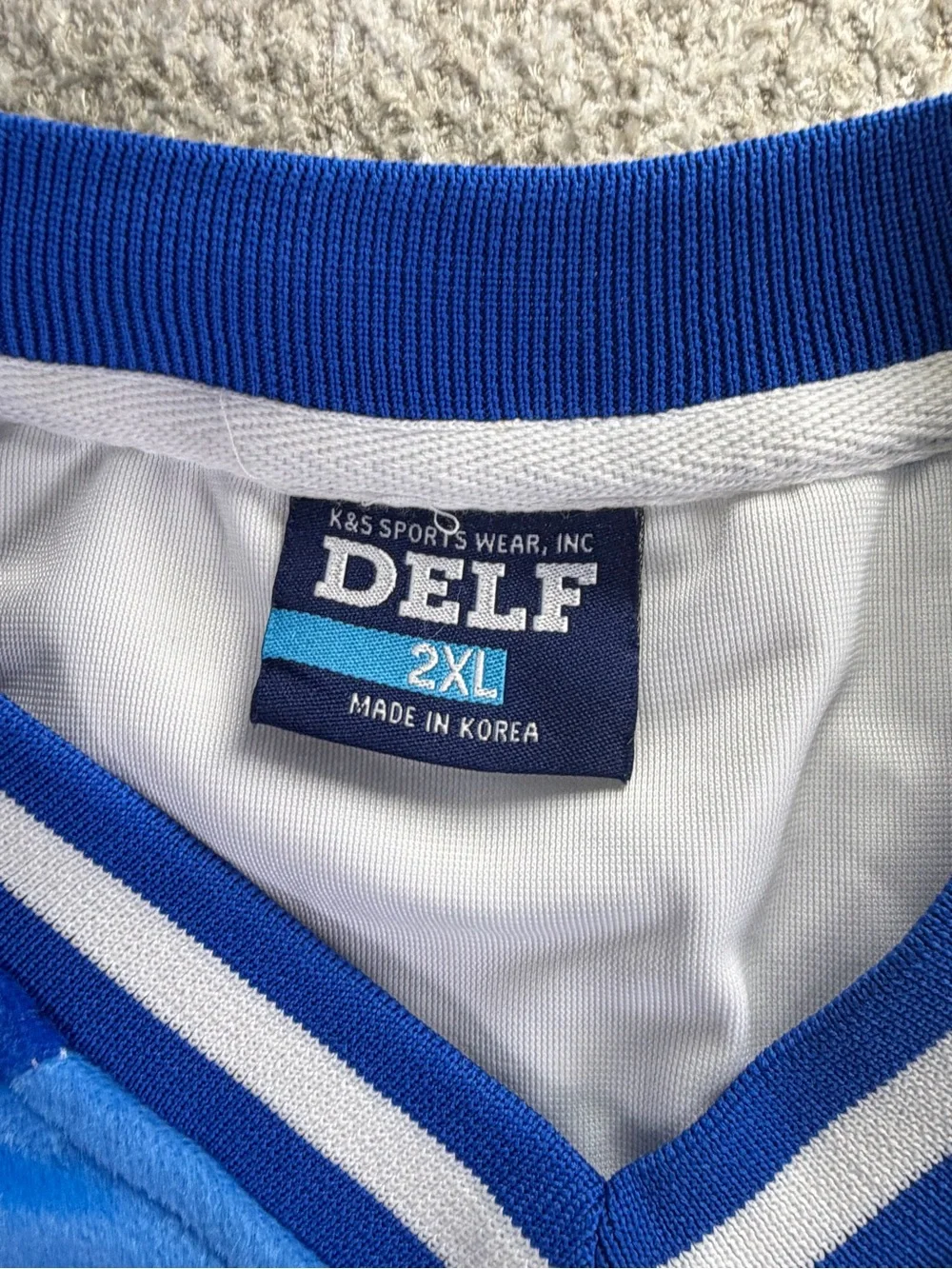 Vintage Y2K Los Angeles Angels Blue & White Crewneck Pullover